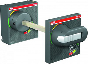 1SDA0 60411 R1 RHE T6 W STAND. RETURNED Рукоятка поворотная на дверцу ABB. Вид 1