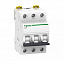 iC60L 3P 16А Автоматический выключатель 3-полюсный, 16А, 15kА (хар-ка C) Schneider Electric. Вид 1.