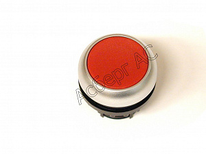 216594 M22-D-R Головка кнопки без фиксации, красный Eaton. Вид 1