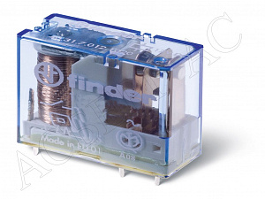 Реле с 1 перекидным контактом (= 24B DC) 10A Finder. Вид 1