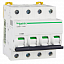 iC65N 4P 25А Автоматический выключатель 4-полюсный, 25А, 6кА (хар-ка C) Schneider Electric. Вид 1.