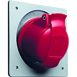 416 RAU6 Розетка панельная с угловым унифицированным фланцем 16A, 3P+N+E, IP44 ABB