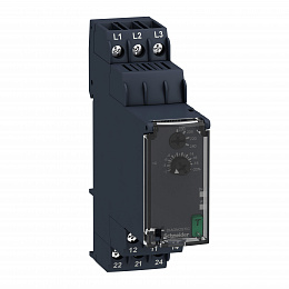 Реле контроля, чередования, обрыва фаз, понижение напряжения Schneider Electric. Вид 1