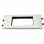 Суппорт на 4 модуля, к/к 10429 (крышка 65 мм) Mosaic Legrand. Вид 1.