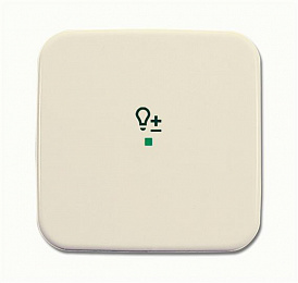 SRD-1-212 Клавиша одинарная free@home, светорегулятор, BD, слоновая кость ABB. Вид 1