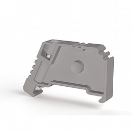 KD 3 Упор на DIN-рейку MR32, MR3 с винтом (серый) Klemsan. Вид 1