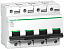 C120H 4P 63A Автоматический выключатель 4-полюсный, 63А, 15кА (хар-ка C) Schneider Electric. Вид 1.