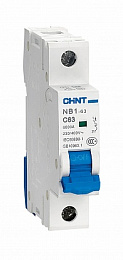 NB1-63 Автоматический выключатель 1-полюсный, 13A, 6kA (хар-ка C) CHINT. Вид 1