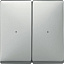 Sd, клавиша для модуля 2 кн. вык, сталь Schneider Electric. Вид 1.