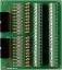 Плата клеммников с 2 разъемами IDC-20 ICP DAS. Вид 1.