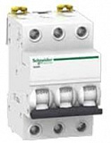 iC60L 3P 25А Автоматический выключатель 3-полюсный, 25А, 15кА (хар-ка K) Schneider Electric
