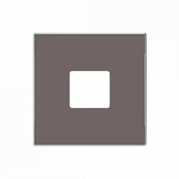 8585 TP Накладка для механизмов зарядного устройства USB, арт.8185, SKY, Тауп ABB. Вид 1