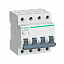 Автоматический выключатель 4-полюсный, 6А, 6kA (хар-ка B) City9 Systeme Electric. Вид 1.