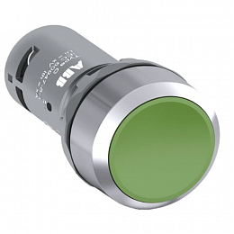 CP1-30G-20 Кнопка зеленая без фиксации 2HO ABB. Вид 1