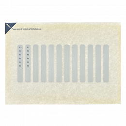Маркировочные полосы для кнопок gto 3,5" Schneider Electric. Вид 1