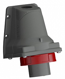 Вилка для монтажа на поверхность easy&safe 232ebs6w,32a,2p+e,ip67,9ч ABB. Вид 1