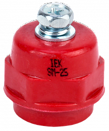 SM25 Изолятор силовой (М6) с болтом ИЭК. Вид 1