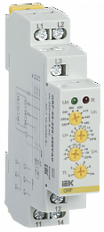Реле фаз ORF 05, 3 фазы 220-460В AC IEK. Вид 1