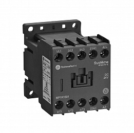 Контактор 3-полюсный, 16А, 1НЗ, 12В DC Systeme Electric. Вид 1