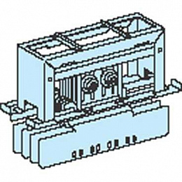 Интерфейс шинопровода, 4 полюса, 1600 a Schneider Electric. Вид 1