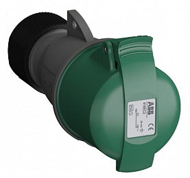 Розетка кабельная easy&safe 416ec2,16а,3p+n+e,ip44,2ч ABB. Вид 1