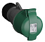 Розетка кабельная easy&safe 416ec2,16а,3p+n+e,ip44,2ч ABB. Вид 1.