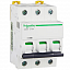 iC65N 3P 63А Автоматический выключатель 3-полюсный, 63А, 6кА (хар-ка C) Schneider Electric. Вид 1.