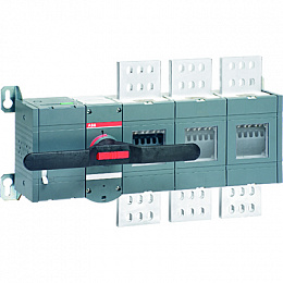OTM2500E3M230C Рубильник 3-полюсный на 2500А (с моторным приводом 230В АС) ABB. Вид 1