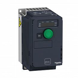 Преобразователь частоты, компактное исполнение 0.75 кВт, 240В, 3 фазы Schneider Electric. Вид 1