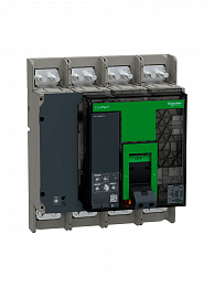 NS800N Автоматический выключатель 4-полюсный, 800А, MIC 5.0, 50 kA Schneider Electric. Вид 1