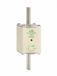 Предохранитель OFAF2aM355 355A тип аМ размер2, до 500В ABB. Вид 1