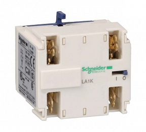 Блок дополнительных контактов 2но фастон Schneider Electric. Вид 1