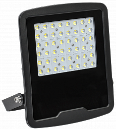 Прожектор LED СДО 08-150 PRO 40х90град 5000К IP65 черный IEK. Вид 1
