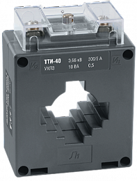 ТТИ-40 Трансформатор тока 300/5А,10ВА, класс 0,5 ИЭК. Вид 1