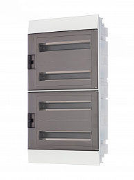 Бокс встраиваемый на 72 мод. прозрачная дверь (с клемм.) 430х735х128 Mistral41 ABB. Вид 1