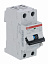 DS201 C6 A30 Дифф. автомат 1P+N, 6A, 30mA, тип А, 6kA (хар-ка C) ABB. Вид 3.