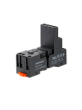 Цоколь 10A(300V), черный, на рейку DIN35/панель, для RKE4CO, RKF4CO Shenler