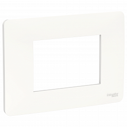 Рамка 3-модульная (белая) Unica Modular Schneider Electric. Вид 1