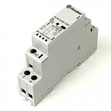 Модульный контактор 25А 2НО 230B AC/DC, опции: мех.индикатор + LED Finder