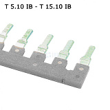 Перемычка гребенчатая 10 полюсов для клеммников 10мм.кв., (1уп-10шт) Провенто