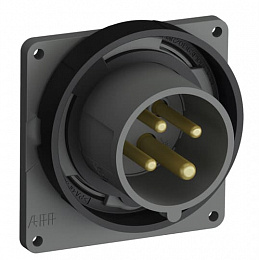 Вилка с прямым фланцем easy&safe 316ebu5w,16a,3p+e,ip67,5ч ABB. Вид 1