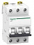 iC60L 3P 32А Автоматический выключатель 3-полюсный, 32А, 15кА (хар-ка K) Schneider Electric. Вид 1.
