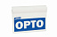 Табличка b40 с надписью opto Schneider Electric. Вид 1.