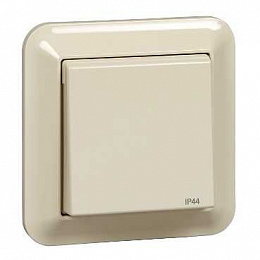 Розетка IP44 (бежевый) Merten M-Trend Schneider Electric. Вид 1