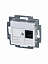 5014H-A51017 03W Розетка компьютерная RJ45 кат.5e+заглушка (белый) Levit ABB. Вид 1.