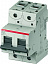 S802C K20 Автоматический выключатель 2-полюсный, 20A, Icu=25kA (хар-ка K) ABB. Вид 1.