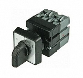OMU3KBR Переключатель 3-х поз. с ключом (1-0-2), трехуровневый 10А, Mini ABB