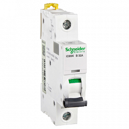 iC65N 1P 32А Автоматический выключатель 1-полюсный, 32А, 6кА (хар-ка B) Schneider Electric. Вид 1
