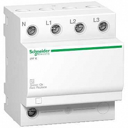 iPF 40 Ограничитель перенапряжения, тип 2, 40kA, 340В, 3П+N Schneider Electric. Вид 1