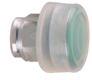 Головка для кнопки 22мм зеленая zb4bp38 Schneider Electric. Вид 1